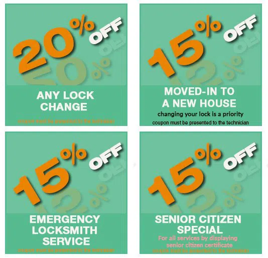 Affordable Locksmith Services Tinley Park, IL 708-384-2995 - coupon-01